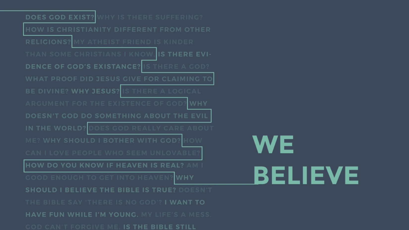 01 31 2021 We Believe: The Church
