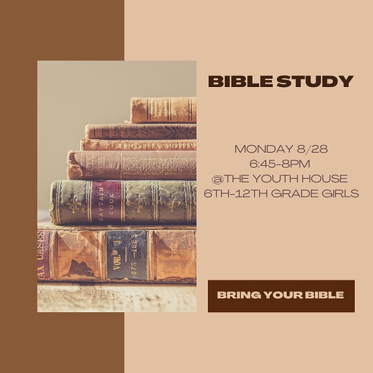 Fall Youth Girls Bible Study